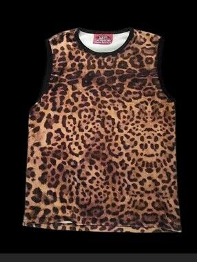 Vintage Lip service Electric Cathouse Mens Tank Size M